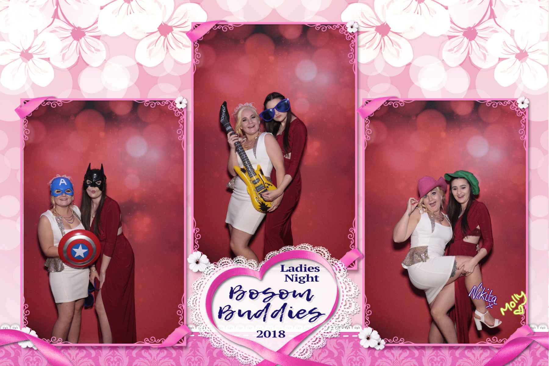 Bosom Buddies | View more photos from the event at gallery.myphotoboothexperience.co.uk/u/MyPhotoBoothExperienceLtd/Bosom-Buddies